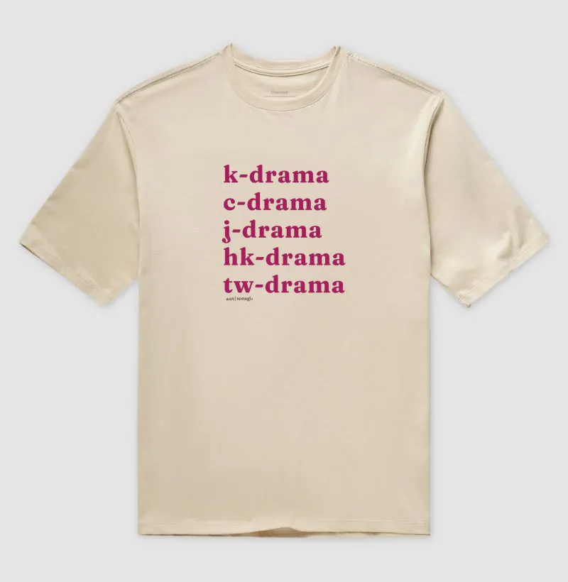 Camiseta k-drama | c-drama | j-drama | tw-drama | hk-drama - Imagem 3