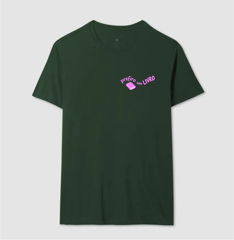 Camiseta Prefiro um Livro - Imagem 12