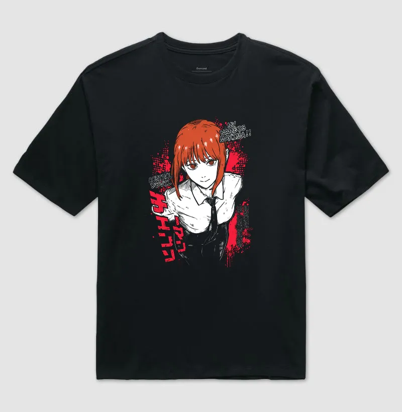Camiseta Oversized Ryuzen — Control Girl
