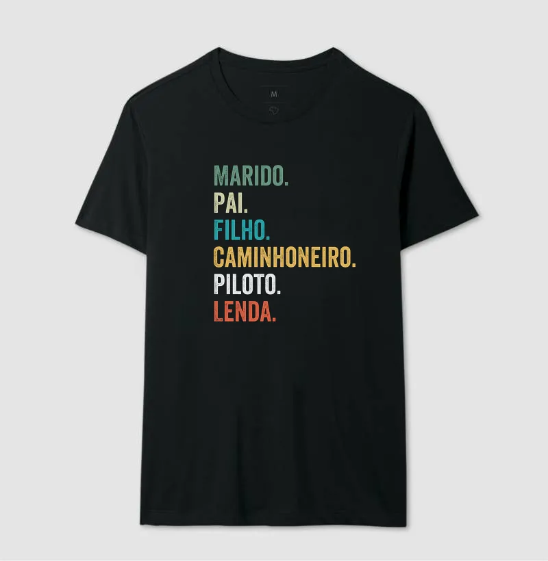 Marido  Pai  Filho Caminhoneiro  Piloto  Lenda - Imagem 2