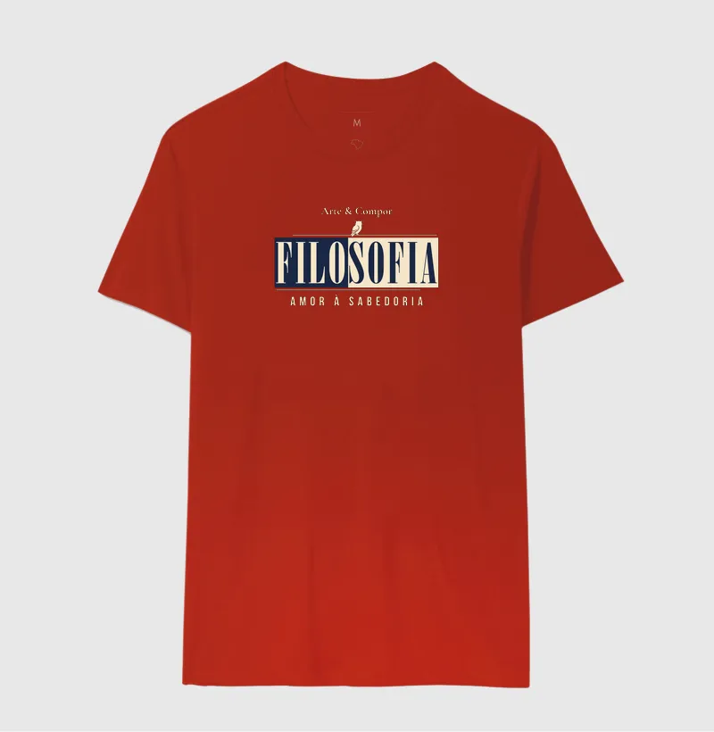 Camiseta Amor à Sabedoria – Filosofia para Quem Pensa - Imagem 13