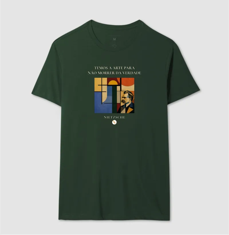 Camiseta A Arte de Não Morrer - Nietzsche - Imagem 15