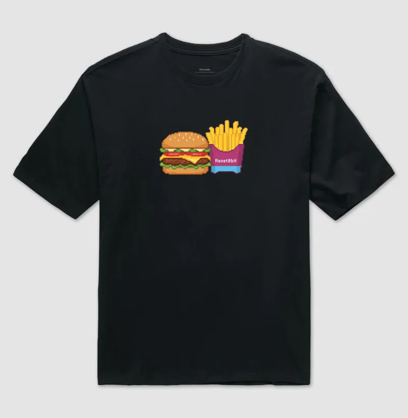 Camiseta Oversized Fast-Bit Reset8Bit
