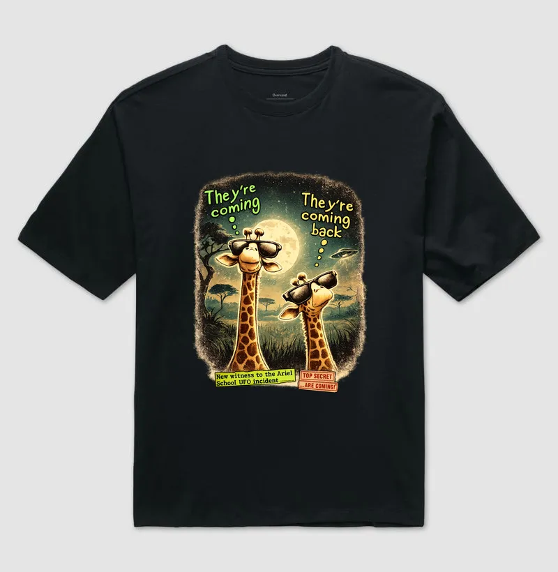 Camiseta Oversized Caso Ariel School - Imagem 2