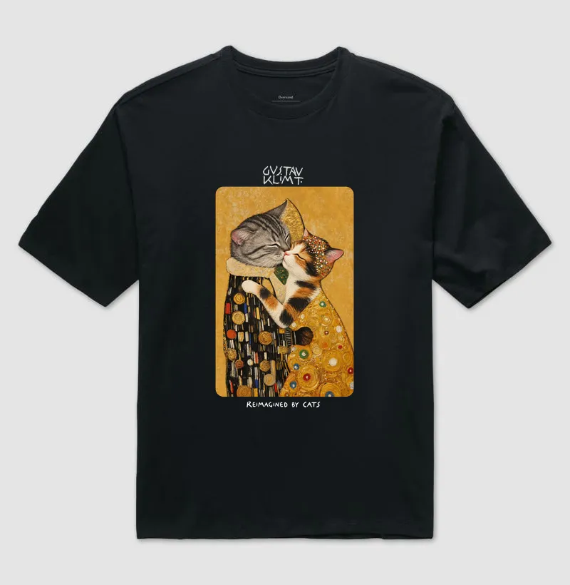 O Beijo felino V.2 - Gustav Klimt - Imagem 2
