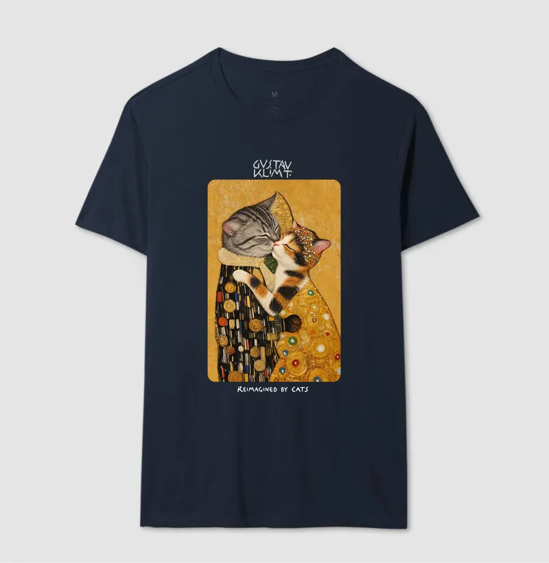 O Beijo felino V.2 - Gustav Klimt - Imagem 9