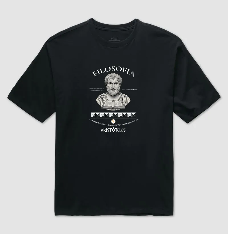Camiseta Filosofia Aristóteles