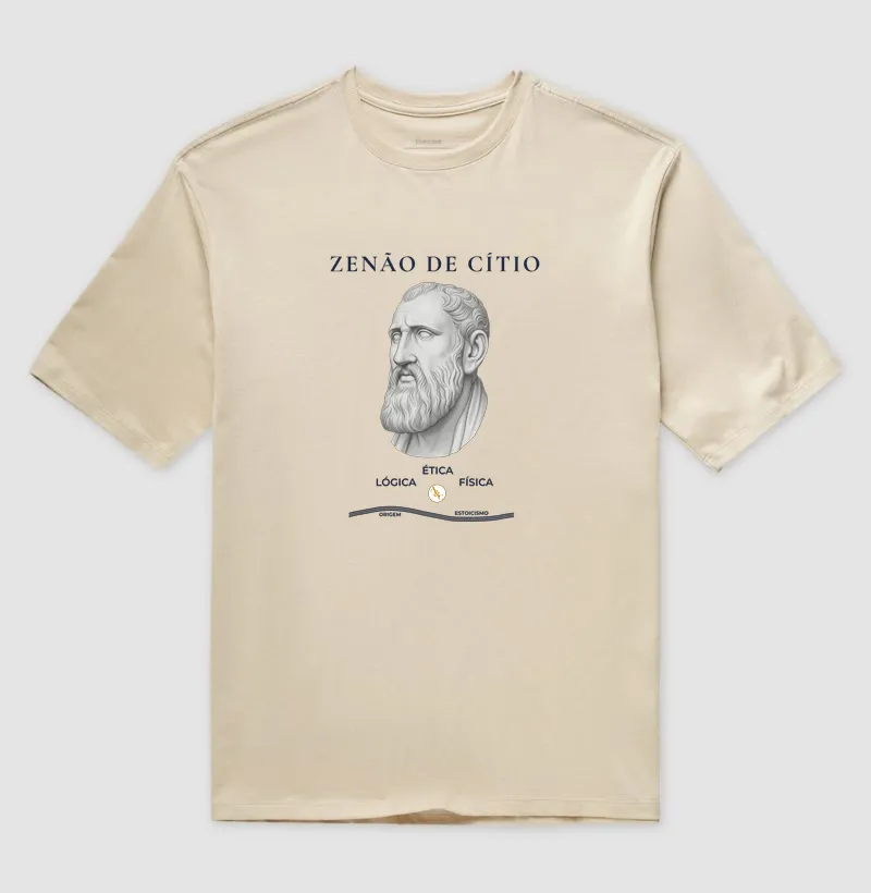 Camiseta A Rocha de Cítio | O Legado do Estoicismo - Imagem 4