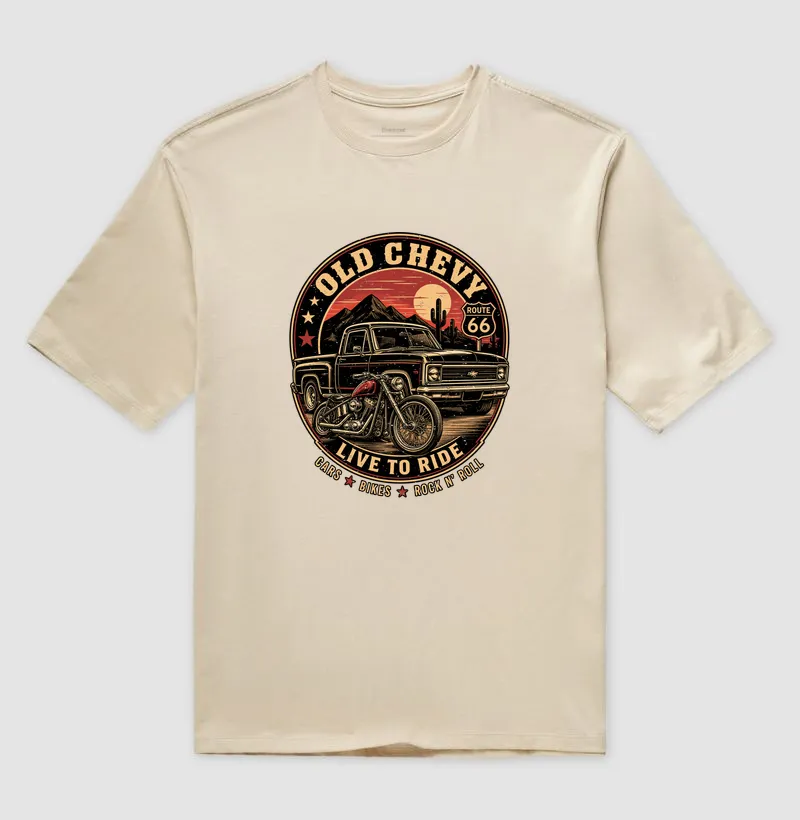 Live to Ride | Steel & Wheels - Old Chevy - Imagem 3