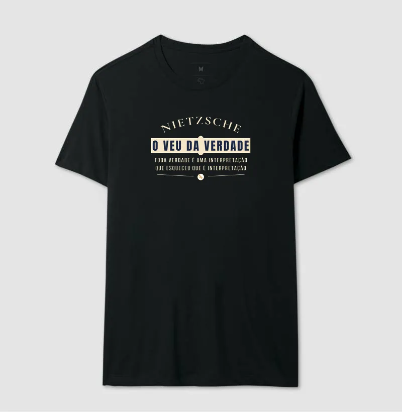 Camiseta Filosófica Nietzsche | Estampa O Véu da Verdade - Imagem 5