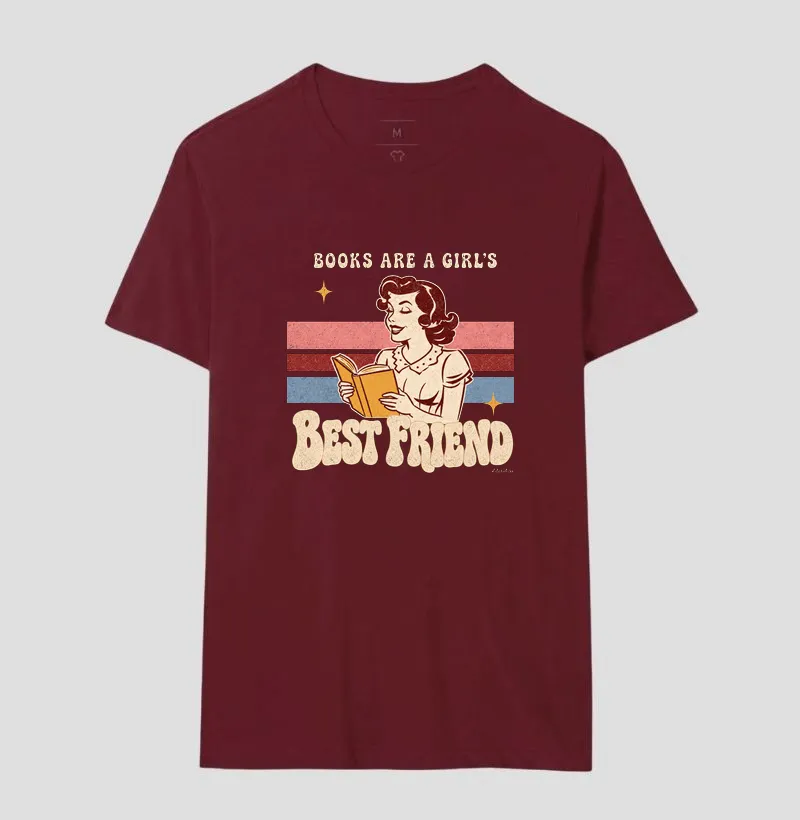 Camiseta Books Are a Girl’s Best Friend - Imagem 18