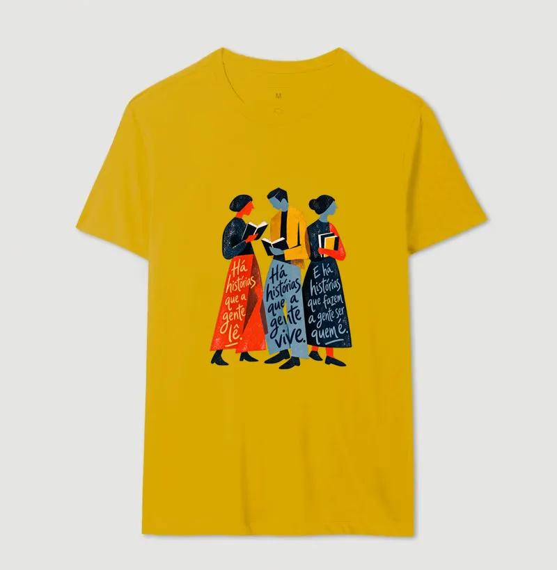 Camiseta Há Histórias Que a Gente Lê - Imagem 14