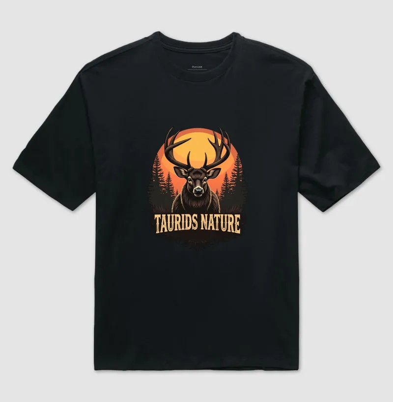 CAMISETA OVERSIZED TAURIDS NATURE CERVO