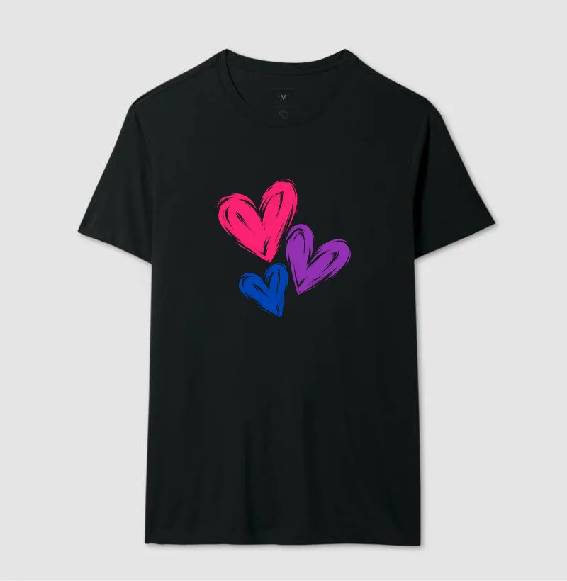 Corações Cores Bissexual  - Imagem 2