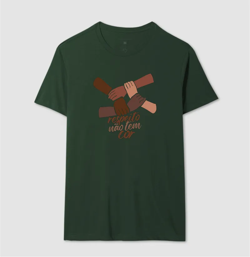 Camiseta Respeito Não Tem Cor - Imagem 13
