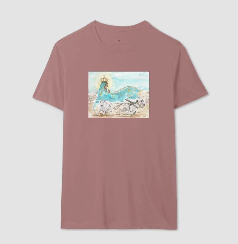 Camisa Algodão - Aquarela Nossa Senhora - Imagem 16