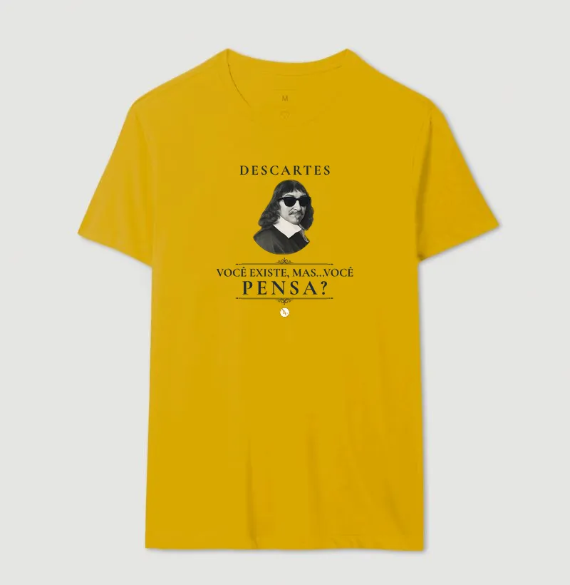 COGITO 2.0 - Camiseta Filosófica René Descartes - Imagem 17
