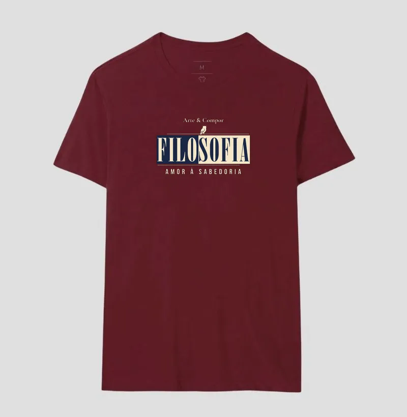 Camiseta Amor à Sabedoria – Filosofia para Quem Pensa - Imagem 21
