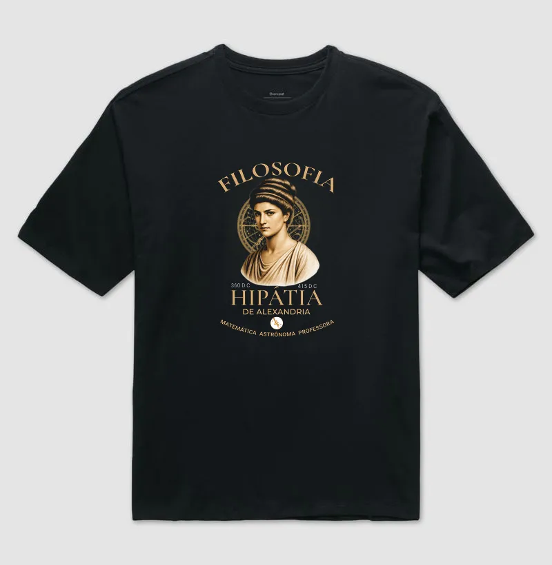 Camiseta Filosófica "Luz de Alexandria" | Arte & Compor