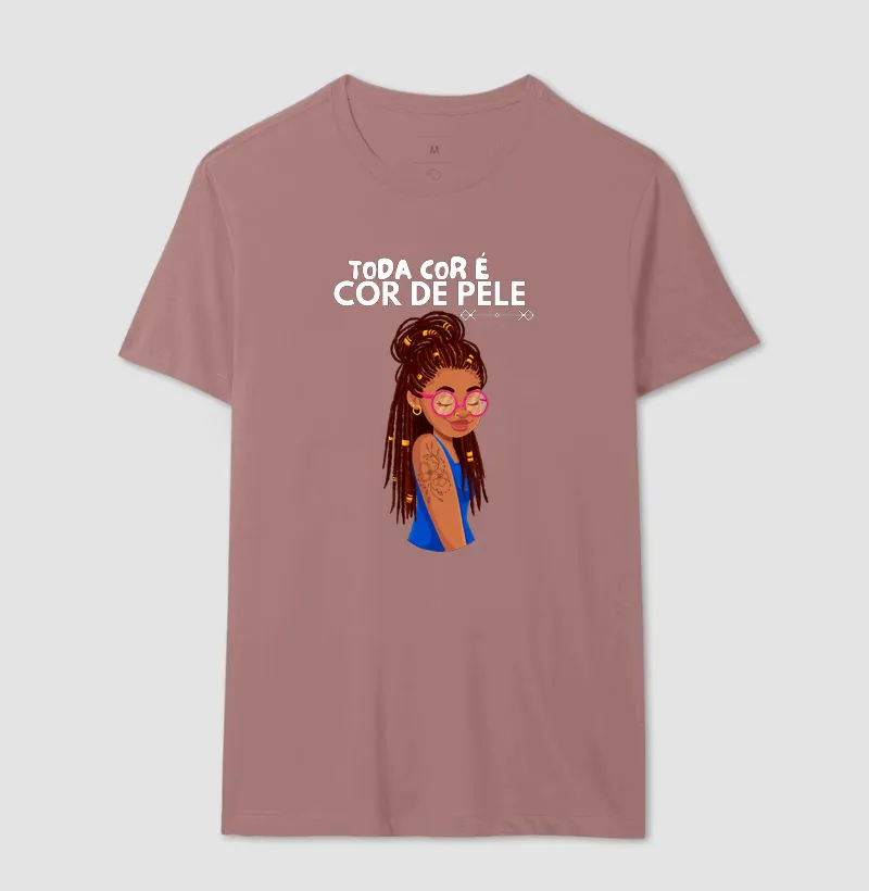 Camiseta Toda Cor é Cor de Pele - Imagem 19