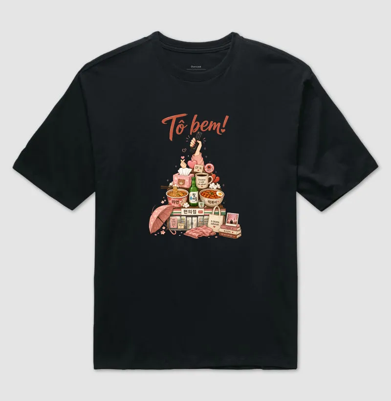 Camiseta Oversized - Tô bem - versão dorameira - Imagem 2