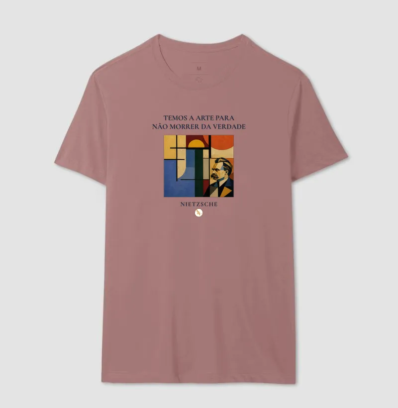 Camiseta A Arte de Não Morrer - Nietzsche - Imagem 19
