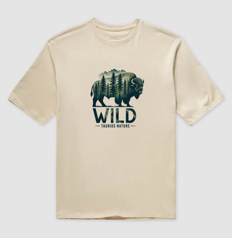 CAMISETA OVERSIZED TRS WILD BISON 