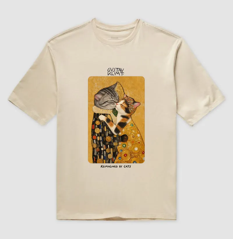 O Beijo felino V.2 - Gustav Klimt - Imagem 4