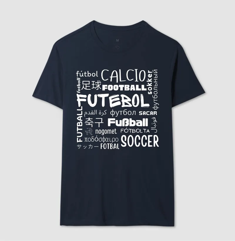 FUTEBOL Idiomas - Escrita cor Branca - Imagem 4