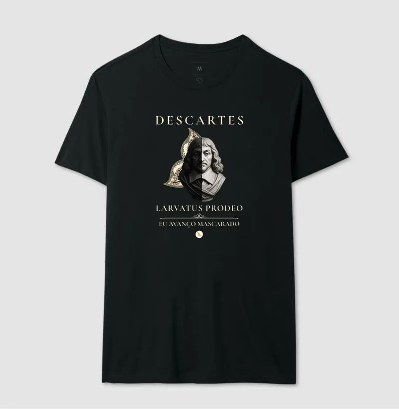 Camiseta A Máscara da Razão | Descartes - Imagem 5