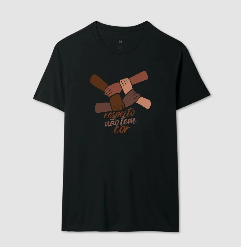 Camiseta Respeito Não Tem Cor - Imagem 5