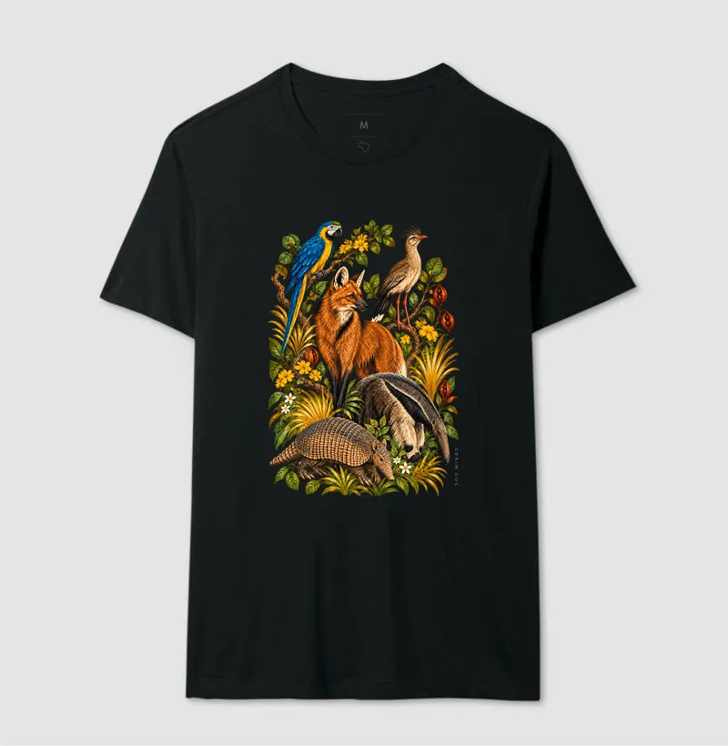 Camiseta Fauna de Minas | Animais do Cerrado | Natureza das Gerais - Imagem 4