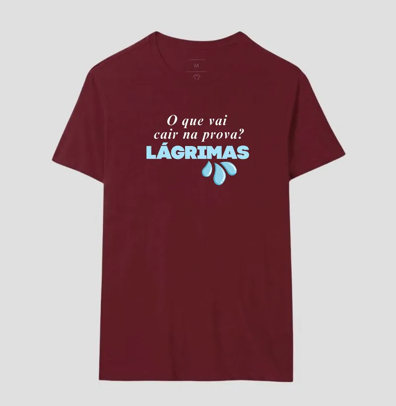 Camiseta para Professor — O que vai cair na prova? Lágrimas! - Imagem 8