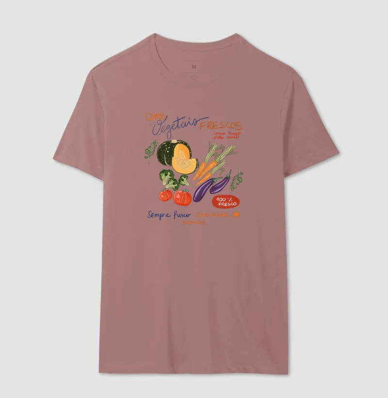 Tshirt Coma vegetais frescos - Imagem 16