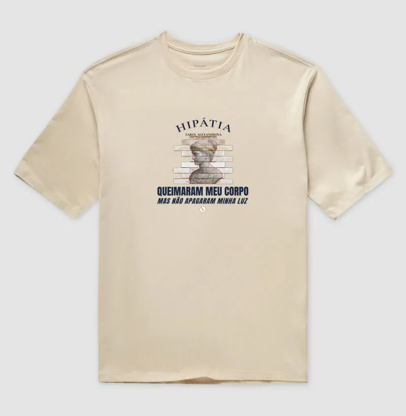  Camiseta Hipátia | Farol Alexandrina: Não Apagaram Minha Luz - Imagem 7