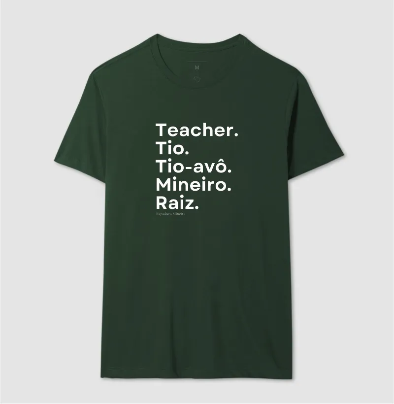 Teacher. Tio. Tio-avô. Mineiro. Raiz. - Imagem 6