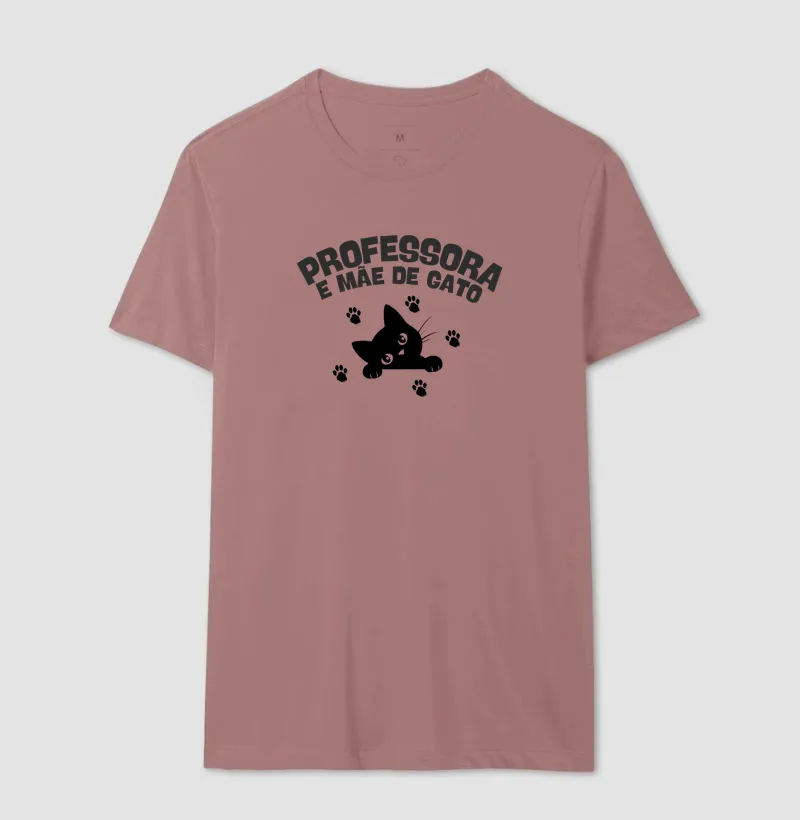 Camiseta Professora e Mãe de Gato - Imagem 10