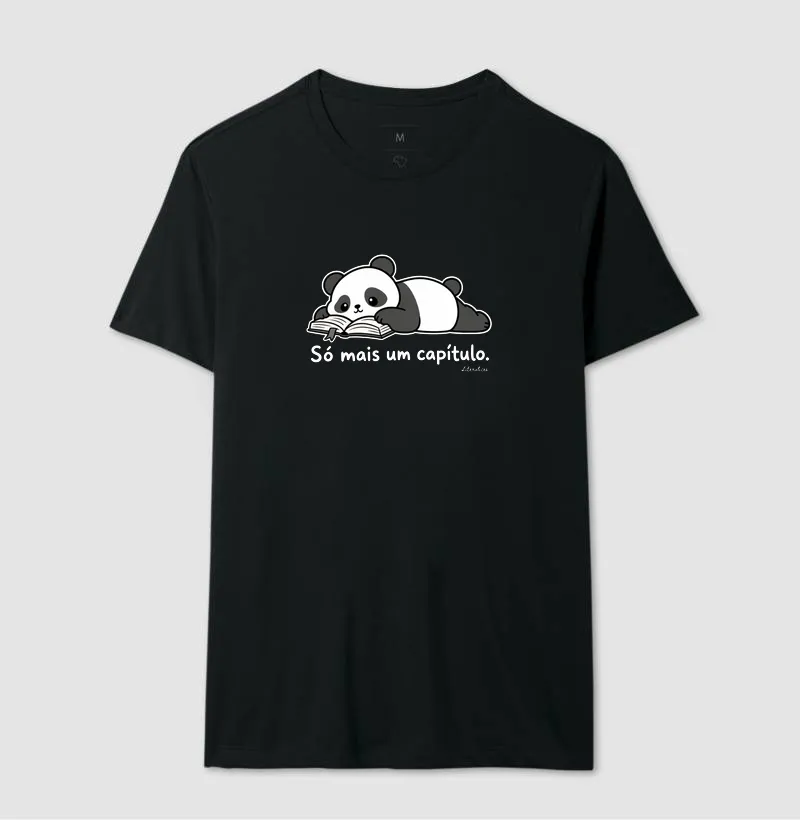 Camiseta Só Mais um Capítulo — Panda Leito - Imagem 2