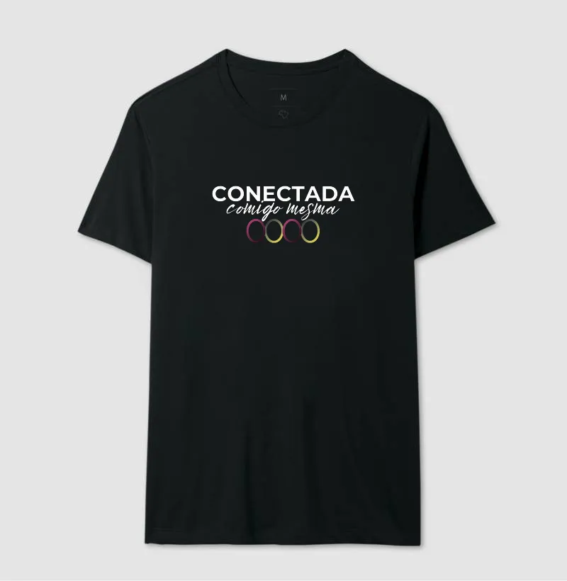 Camiseta conectada comigo - escura - Imagem 2