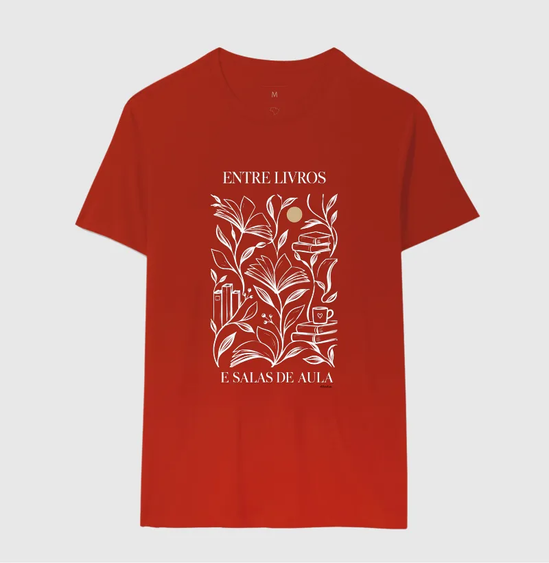 Camiseta Entre Livros e Salas de Aula - Imagem 10