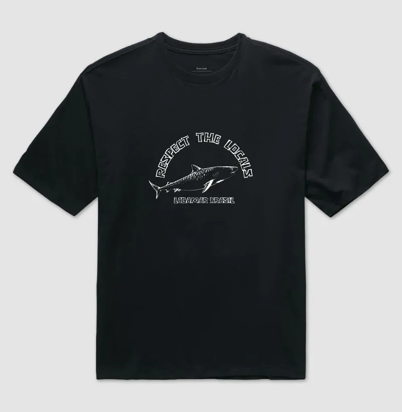 Camiseta Oversized Respect the Locals - Imagem 2