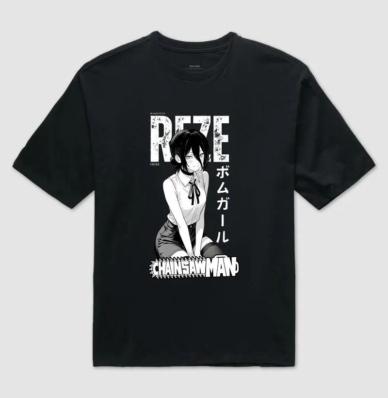 Camiseta Oversized Ryuzen — Bomb Girl