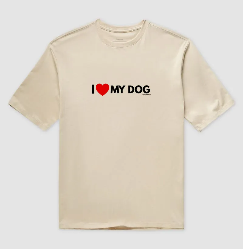 I Love my Dog (red)