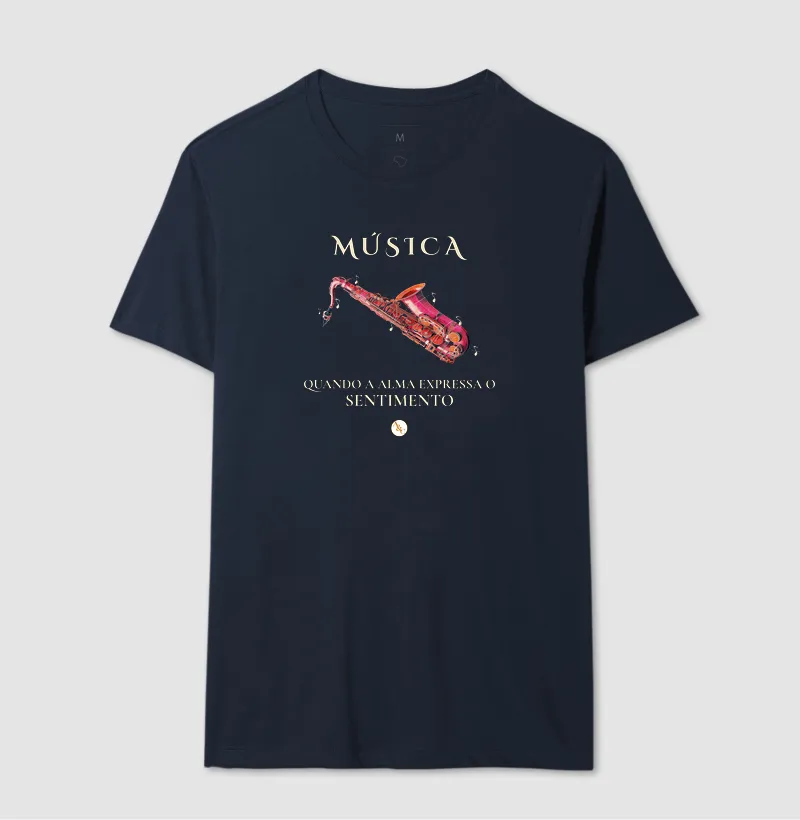 Camiseta Música, o Sentimento da Alma | Arte para Vestir - Imagem 9