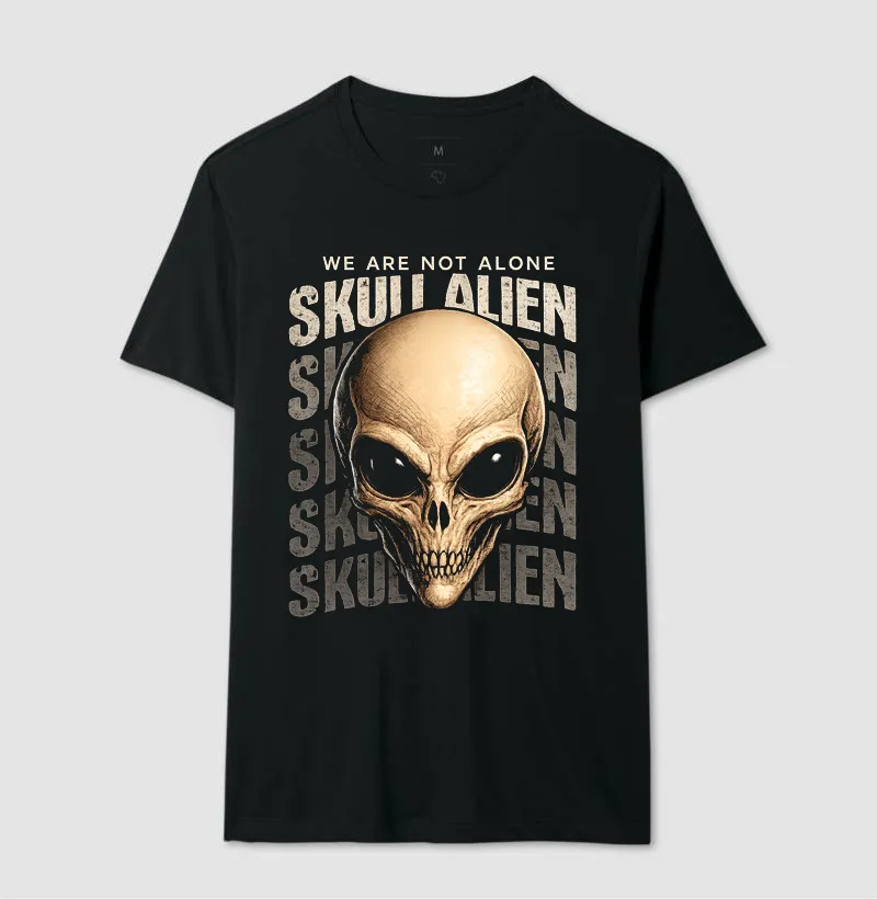 Camiseta Skull Alien