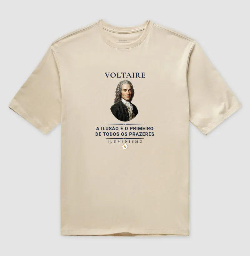 Camiseta Filosófica Voltaire: Esmagai a Infame | Razão & Liberdade - Imagem 3