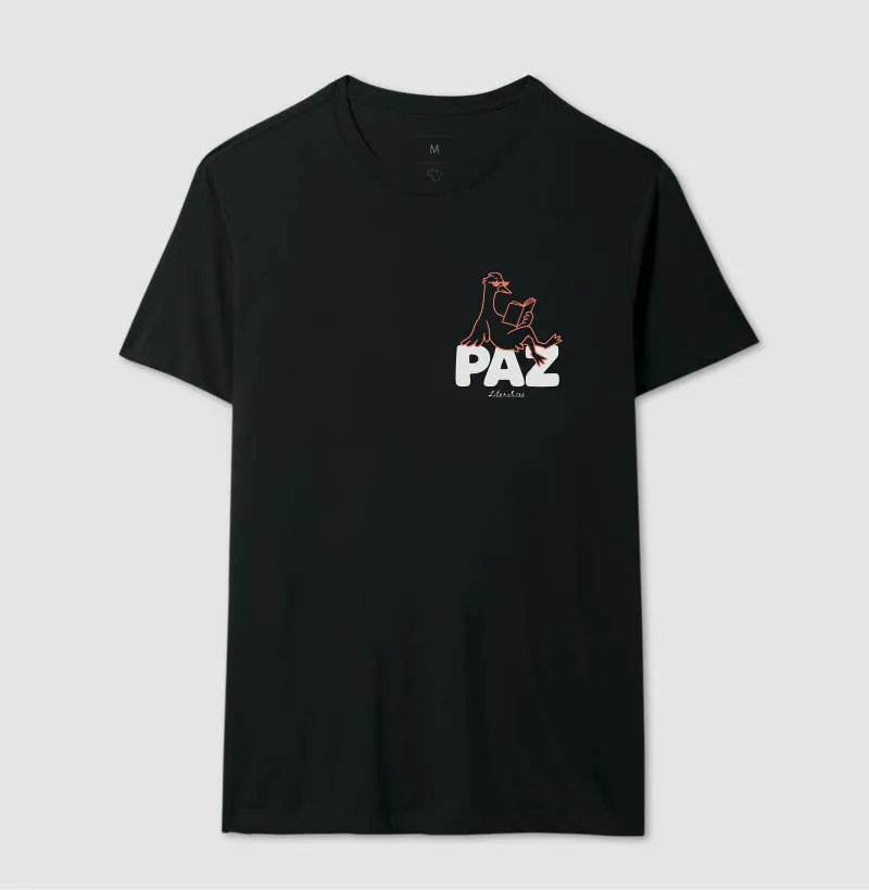 Camiseta Paz — Pato Leitor - Imagem 2