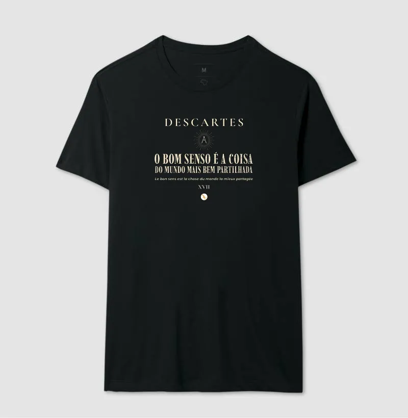 Camiseta O Bom Senso | Descartes & Discurso do Método - Imagem 5