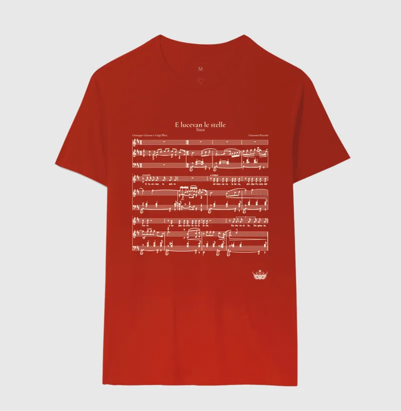 E lucevan le stelle - Tosca | Camiseta de Ópera - Imagem 10