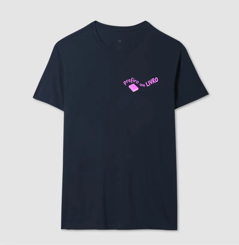 Camiseta Prefiro um Livro - Imagem 6